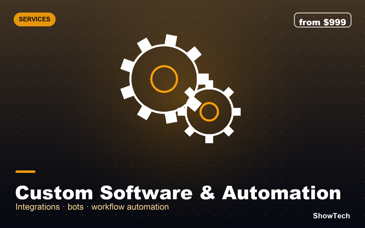 Custom Software & Automation