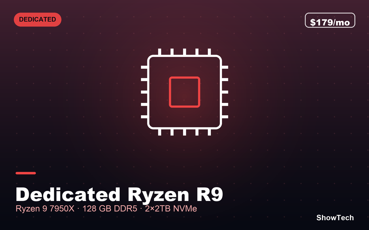 Dedicated Ryzen R9