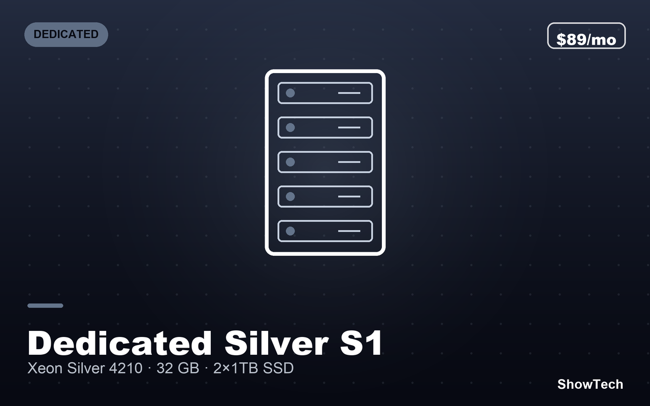 Dedicated Silver S1
